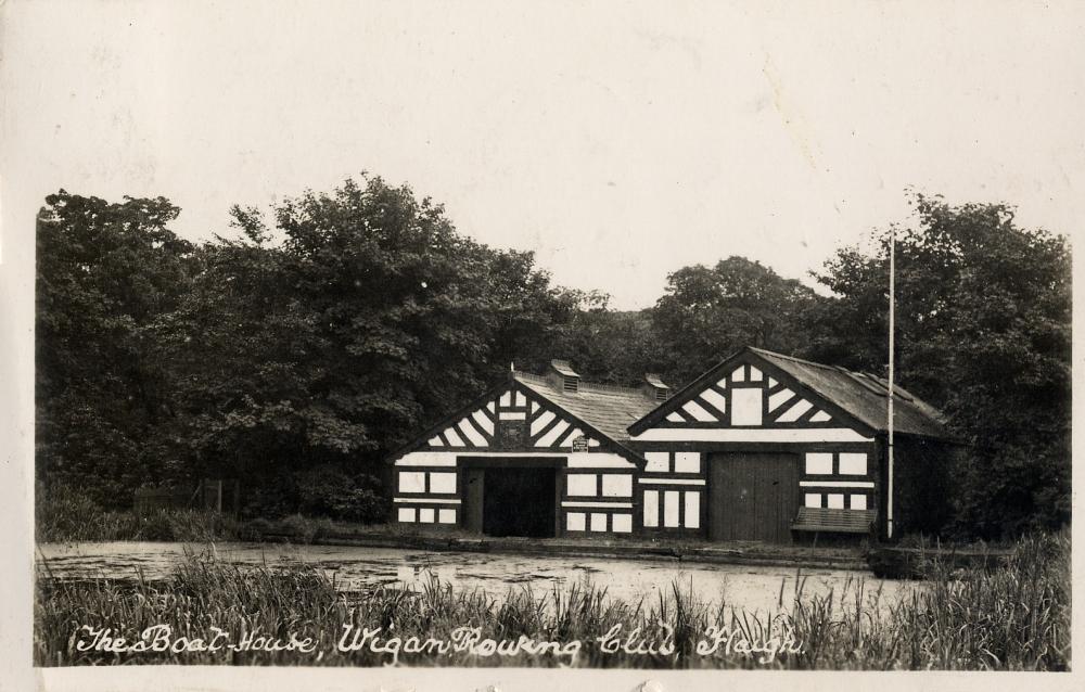 Wigan Rowing Club Boat House 1934