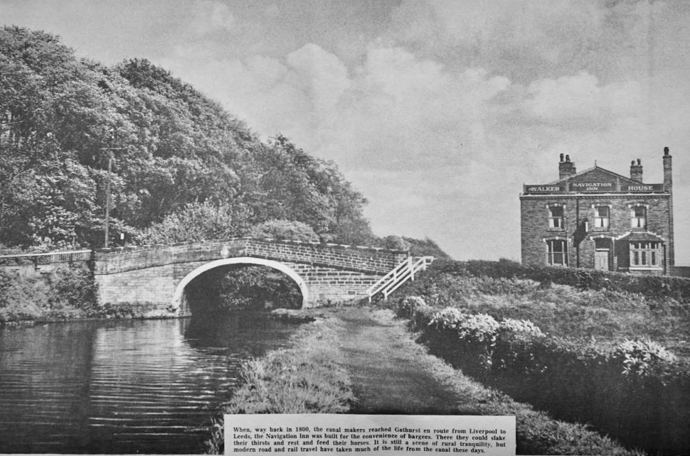 Gathurst Bridge and the Navigation, Shevington 1967