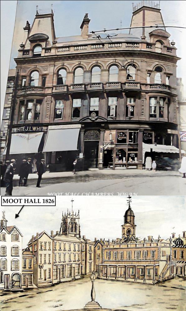 Moot Hall and Moot Hall Chambers 100 years apart