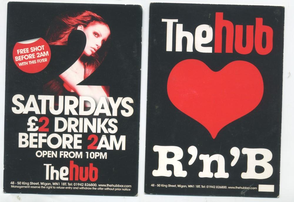 THE HUB ADVERTISING CARD  1
