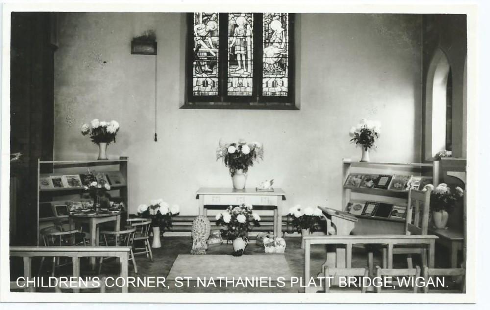 Childrens corner 1920's. in  St. Nathaniels Church