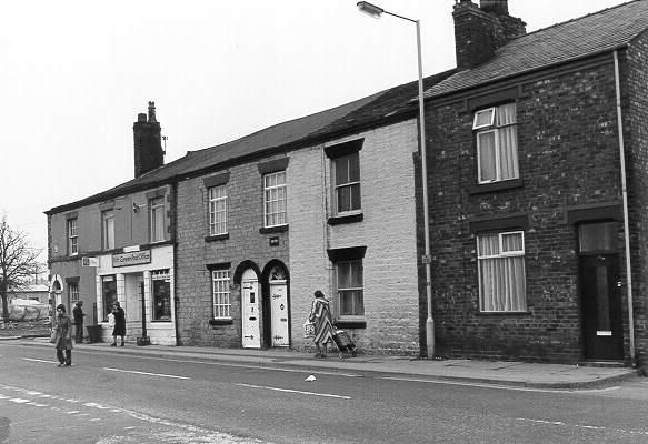 Houses and shops, now demolished.