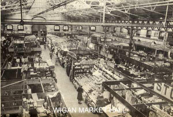 Wigan Market Hall.