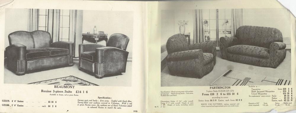 FURNISHING THE HOME Catalogue 1937  2