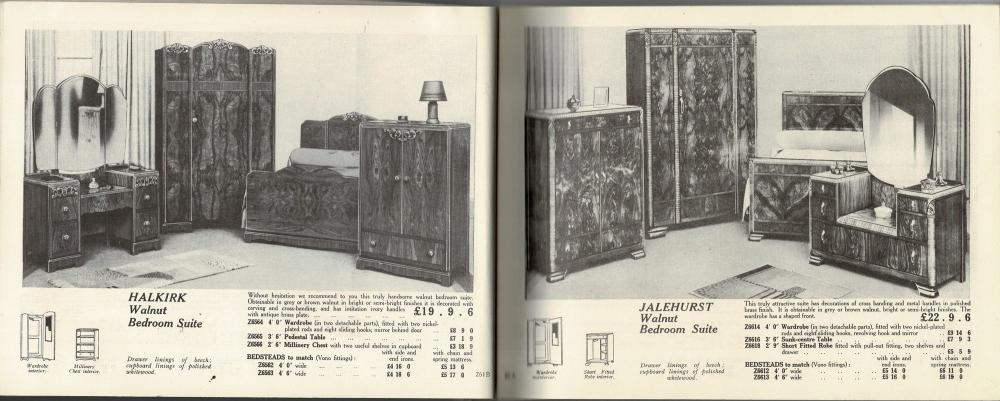 FURNISHING THE HOME Catalogue 1937. 4