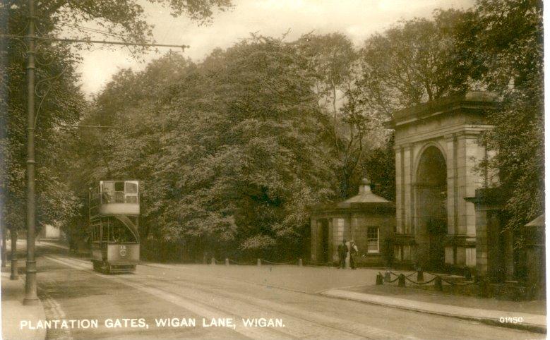 Plantations Gates, Wigan Lane, Wigan.