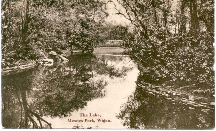 The Lake, Mesnes Park.