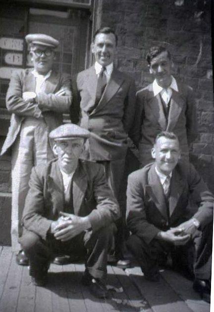 Some of the Crispin regulars circa 1952.