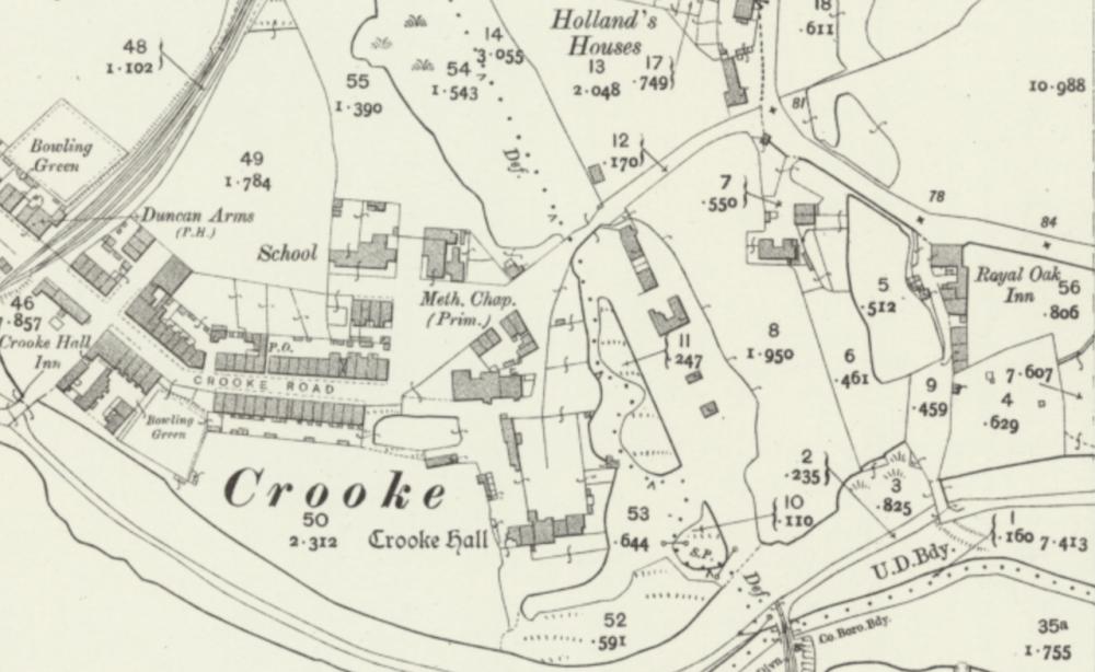 Crooke - old map