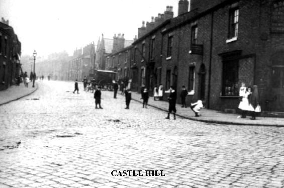 Castle Hill, Hindley, Wigan c1900