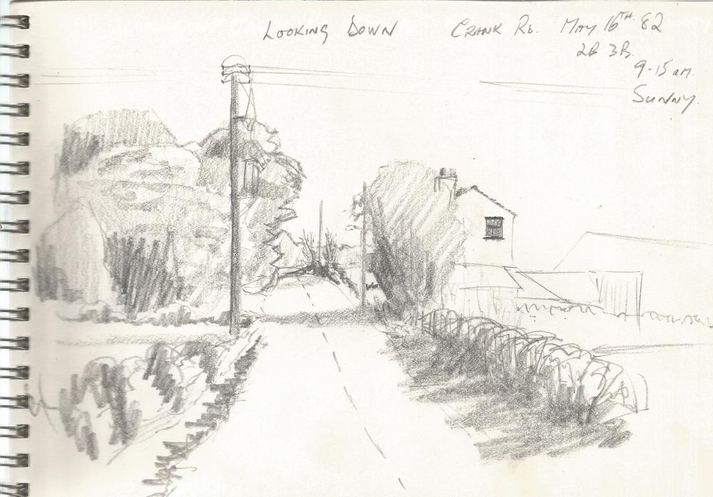 "Beacon Cottage, on Crank Road."
