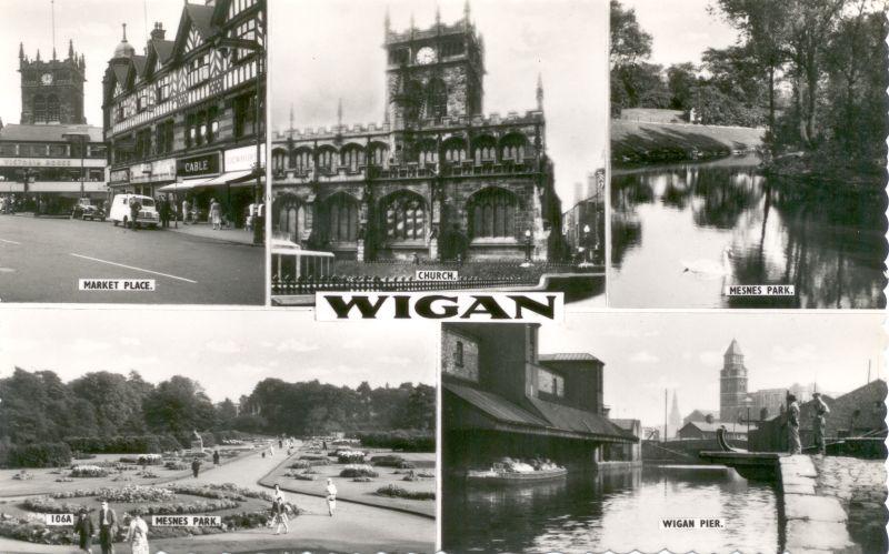 Wigan postcard.
