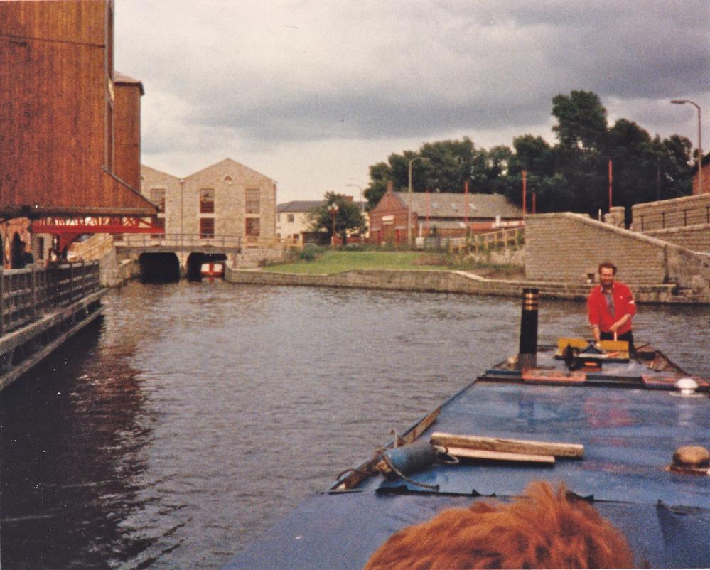Falcon's maiden voyage July 1985: Wigan Pier