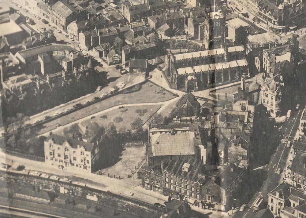 Aerial photo of Wigan from 1966 - Part 1