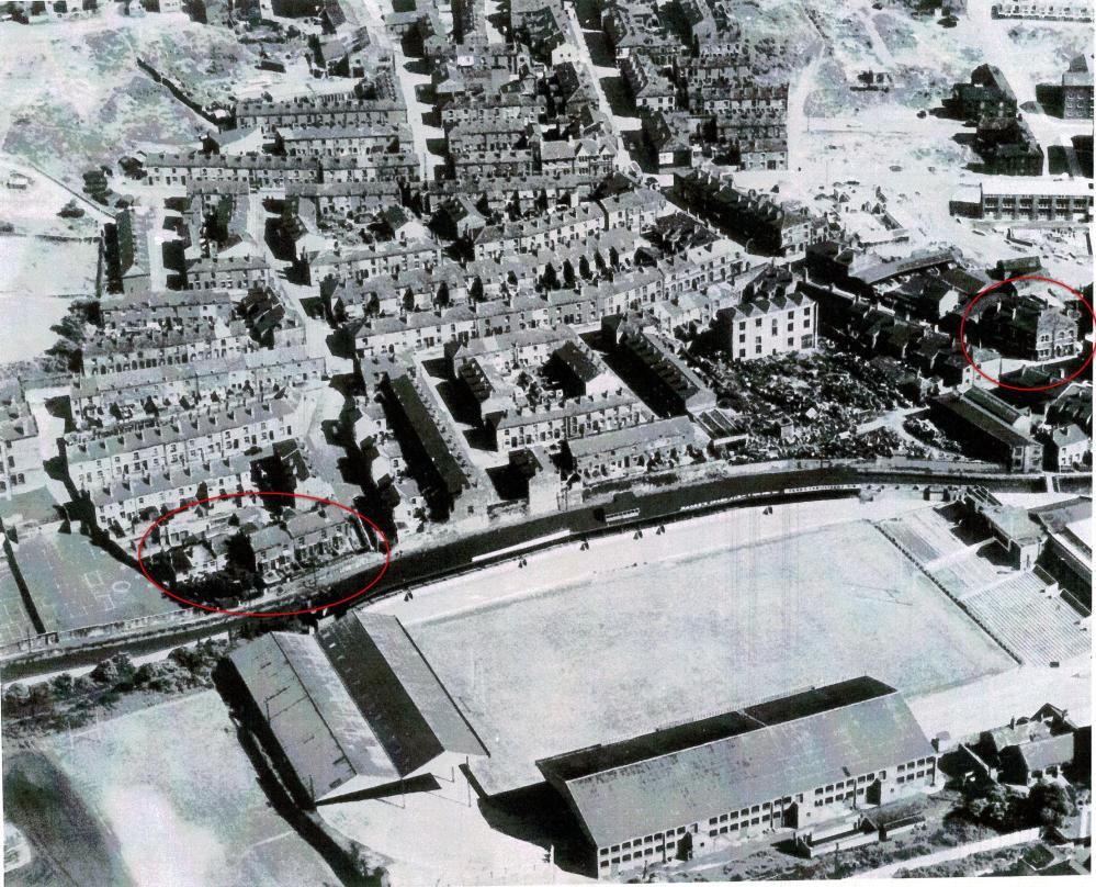 Aerial View of Greenough Street