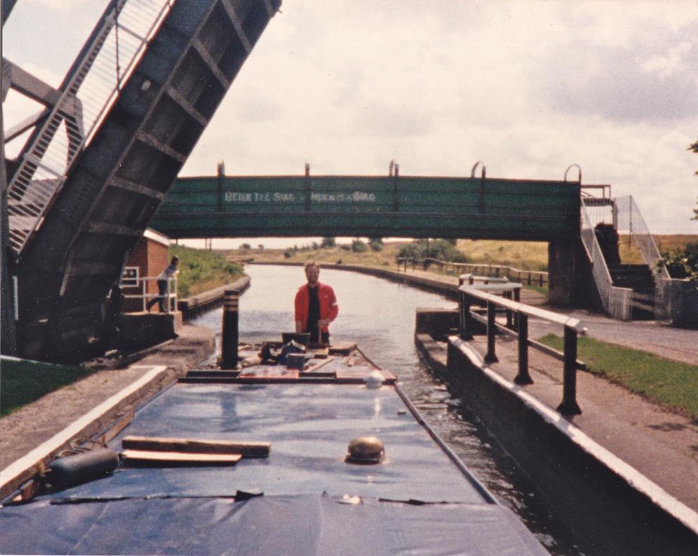 Falcon's maiden voyage July 1985: Plank Lane