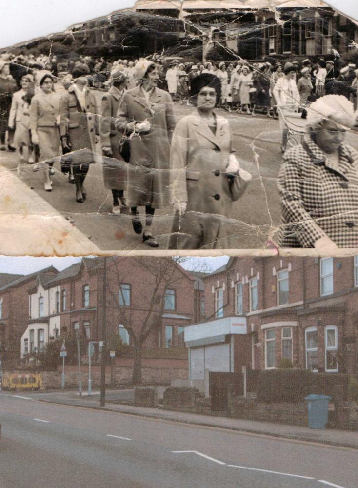 Ormskirk Road,Newtown (Then & Now)