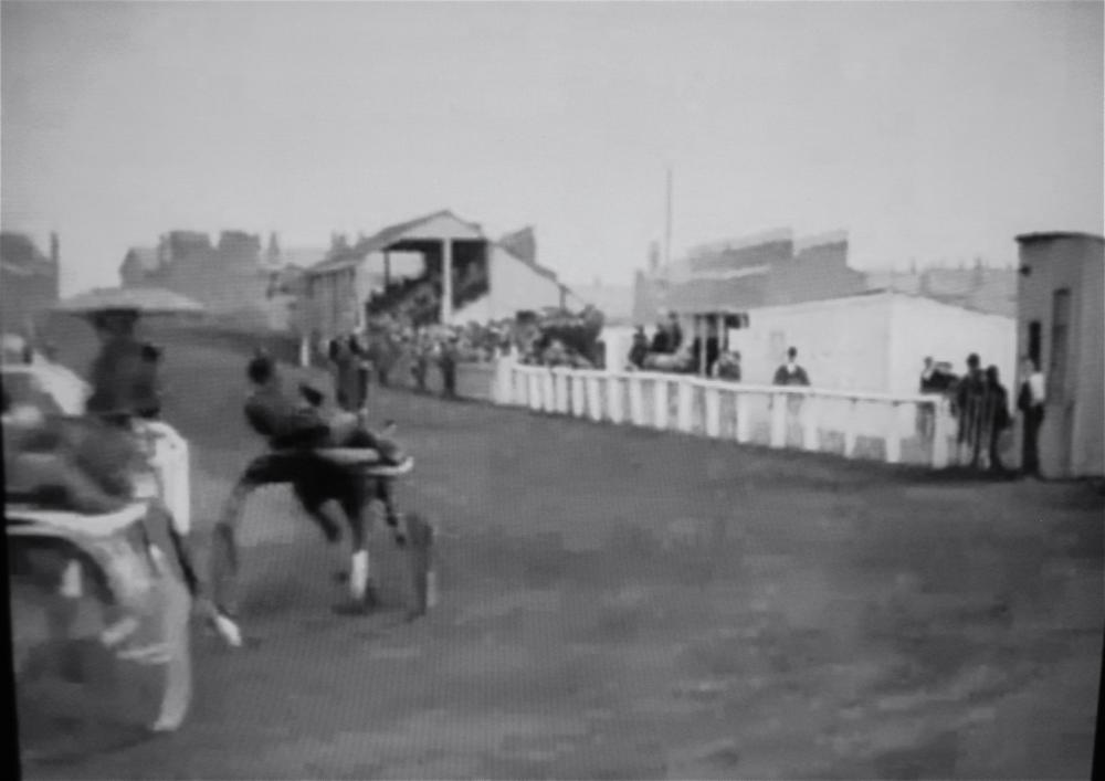 Trotting match at Springfield Park, Wigan June 20th 1904