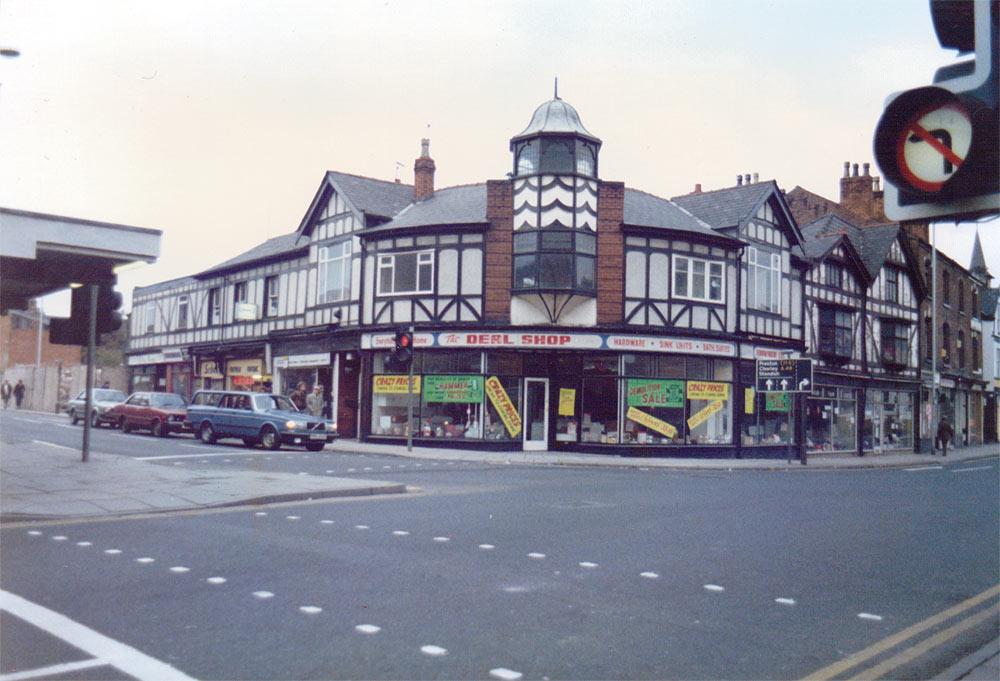 Corner of Dicconson Street, 1980s.