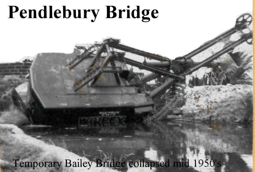 Pendlebury Lane Bridge 1950