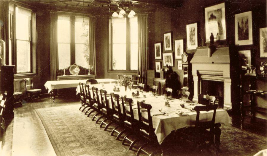 Professors' Dining Room.