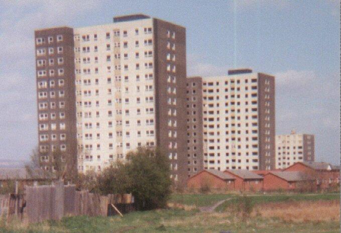 Flats at Worsley Mesnes, c1988.
