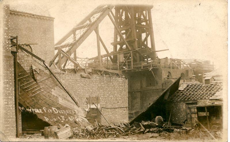 Maypole Pit Disaster, Aug 18, 1908.