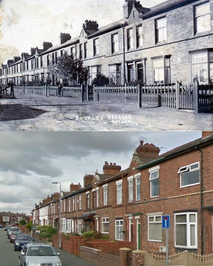 Buckley Terrace - Then and Now