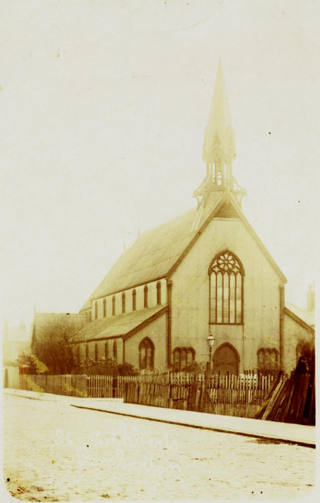 st. cuthbert's, corrugated iron church, pemberton
