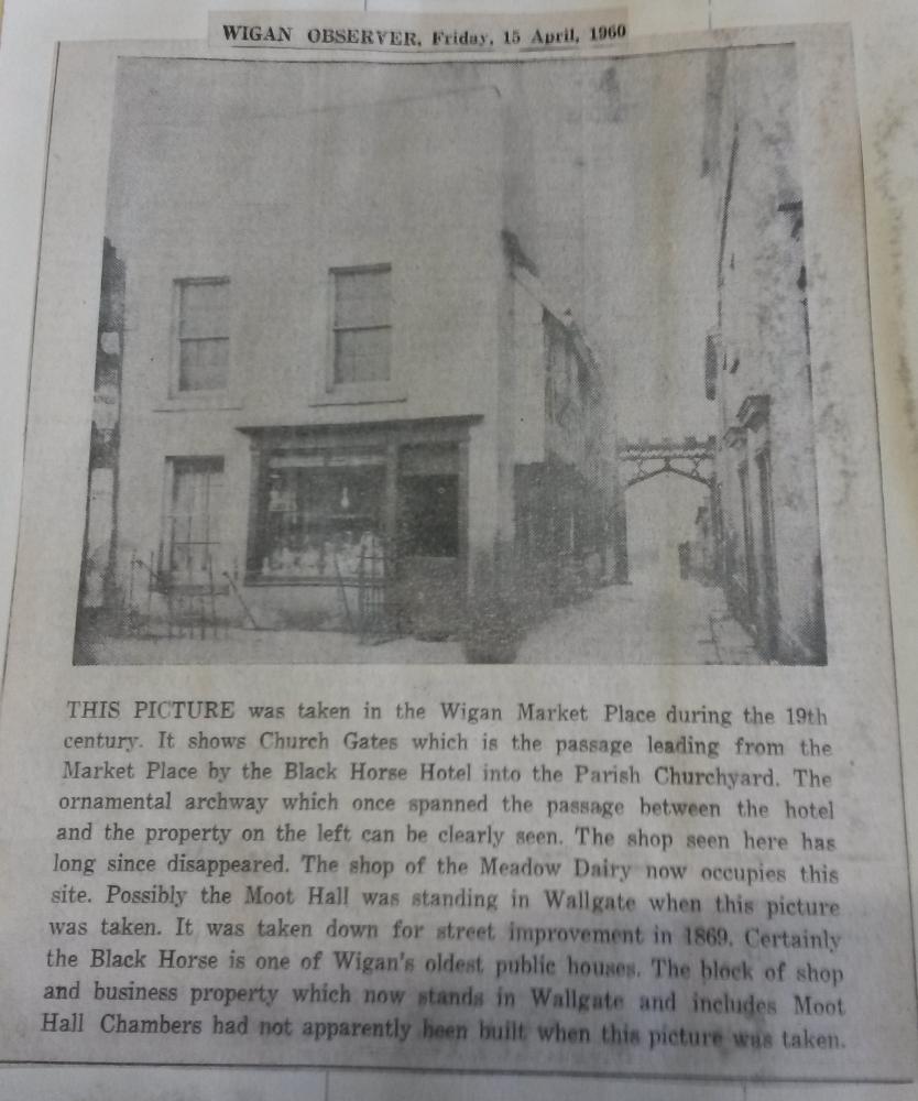 CHURCH GATE AND MARKET PLACE. SHOP