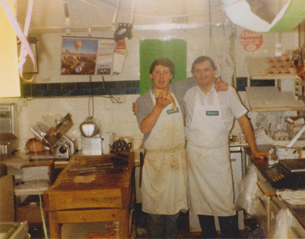 Green's Butchers, late 70s