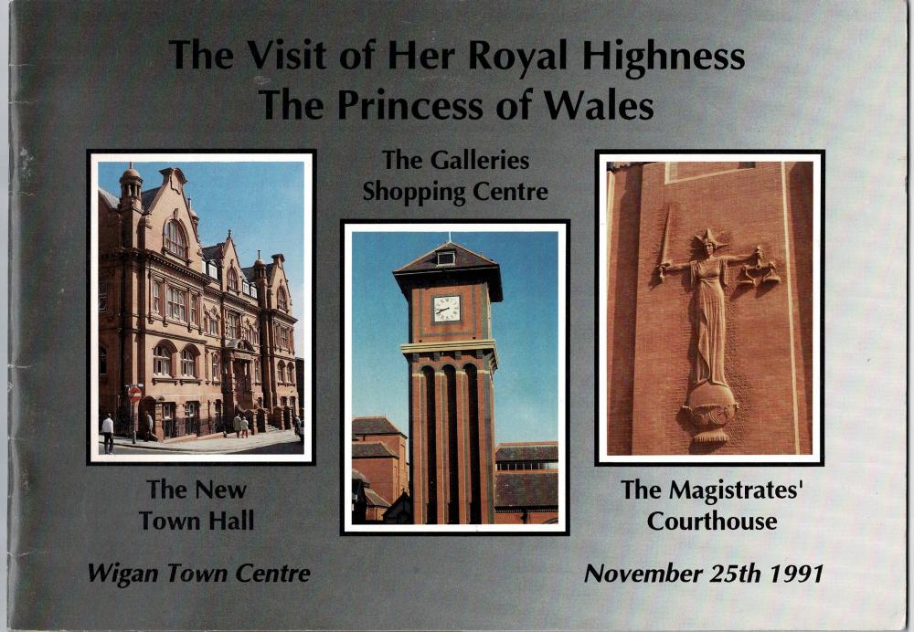 Brochure Visit H.R.H. The Princess of Wales 25th Nov 1991
