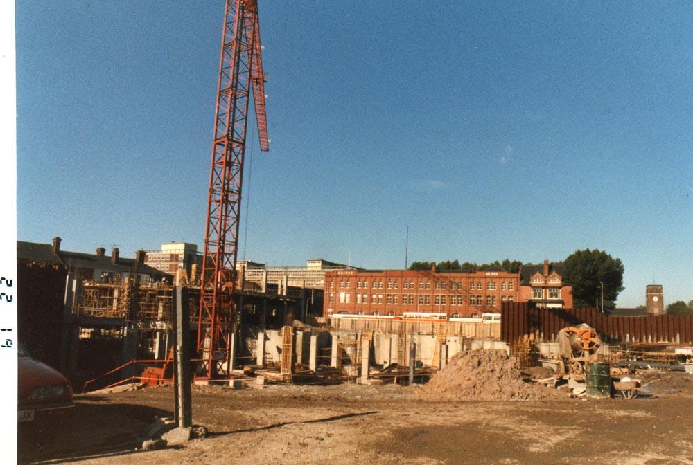 Construction of The Galleries, 1980s