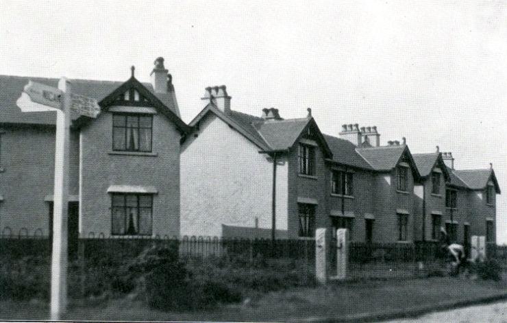 Model cottages, Pepper Lane. 1914.