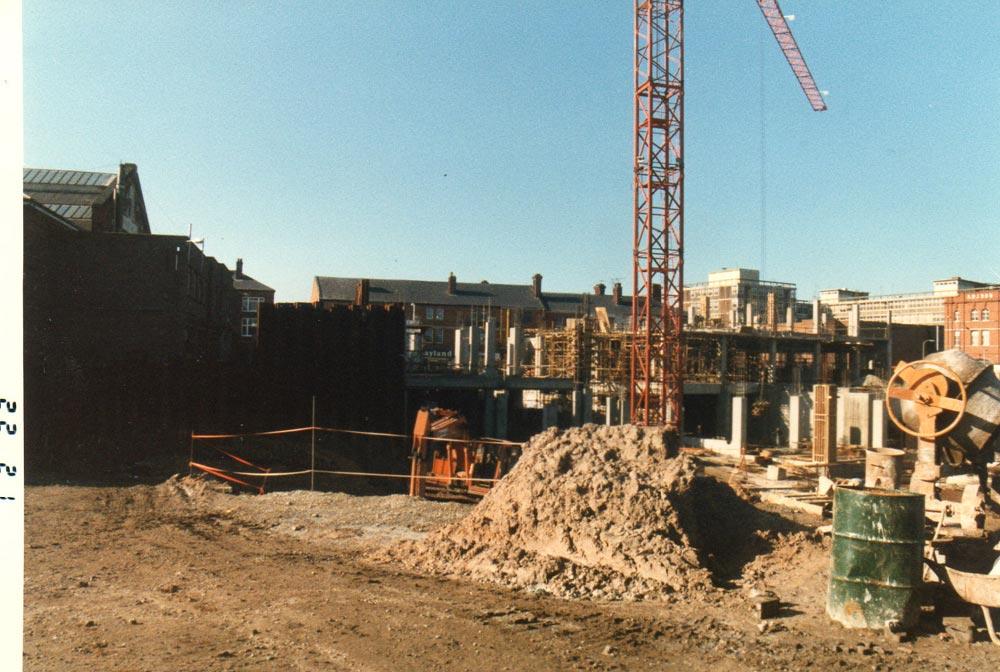 Construction of The Galleries, 1980s