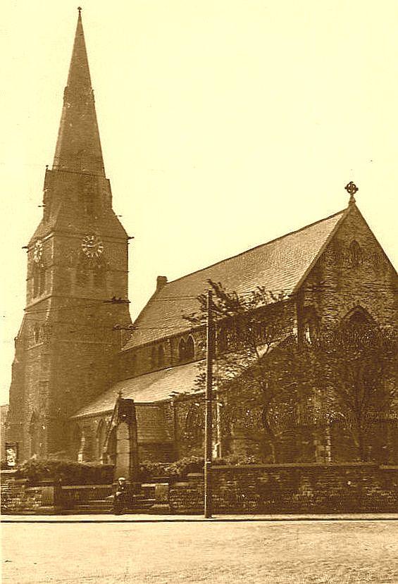 St Peters church Hindley