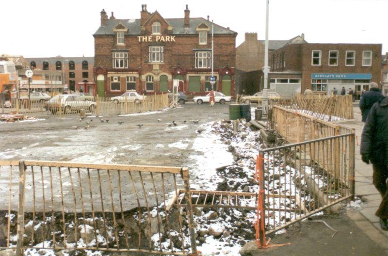 The Park pub, now demolished.