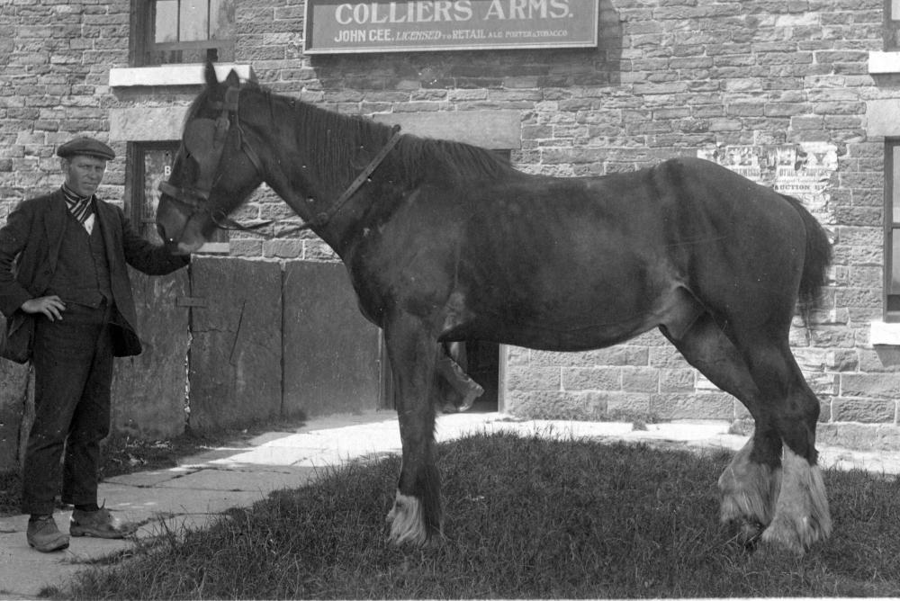 "CAPTAIN" " COLLIERS ARMS. GREENSLATE ROAD, ORRELL