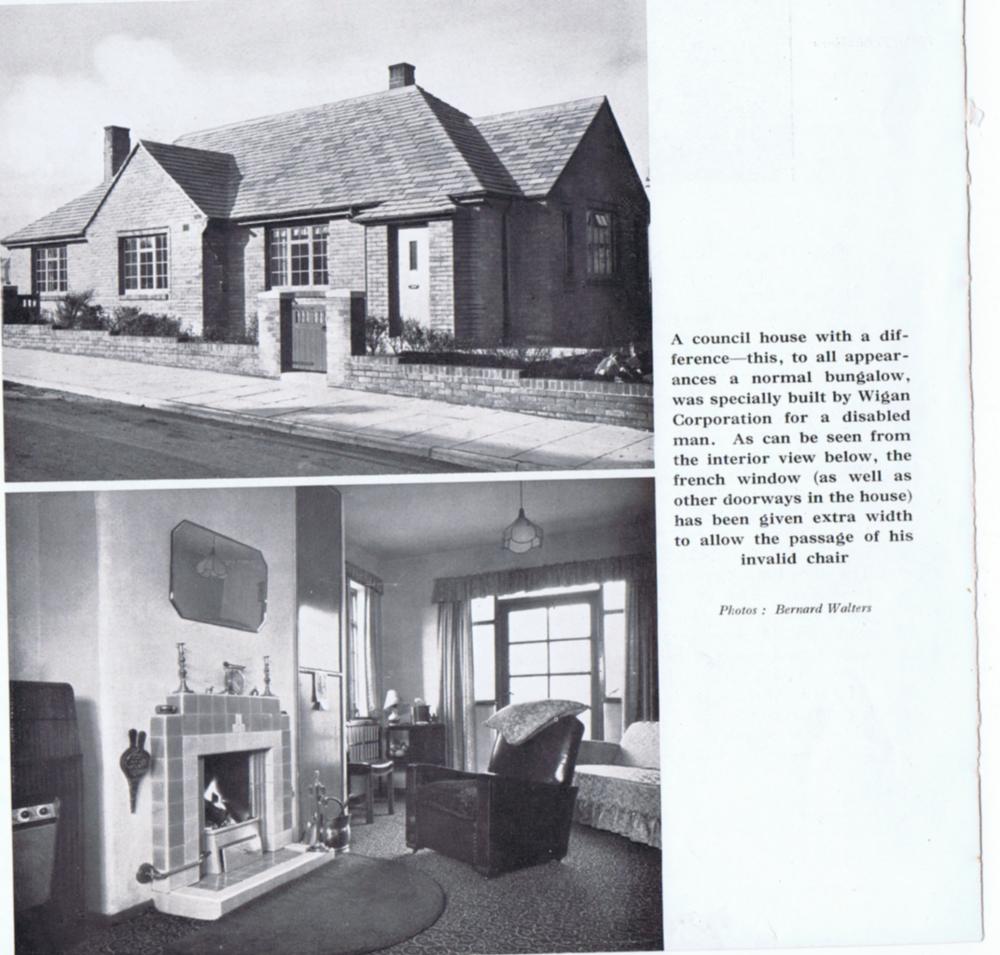 Disabled Bungalow. From the 1951 Handbook