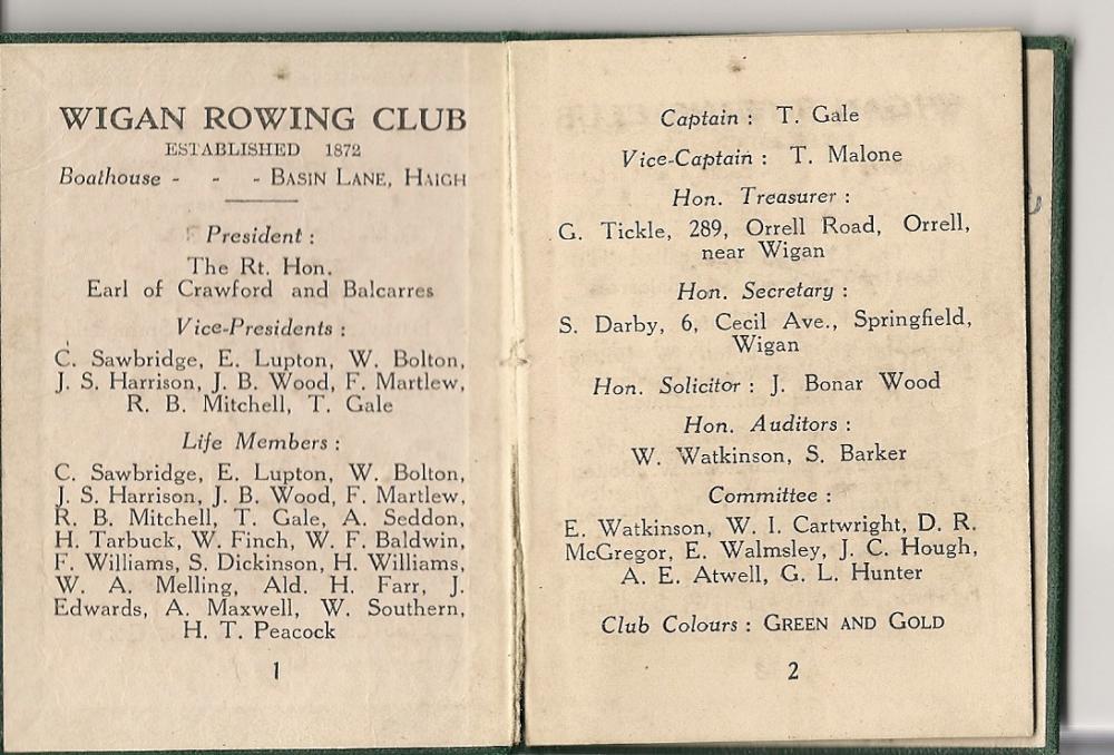 Wigan Rowing Club