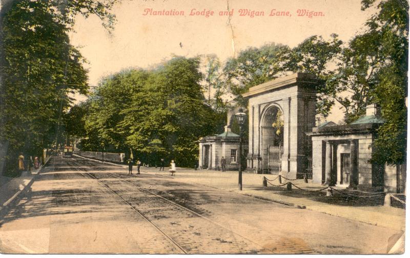 Plantation Lodge and Wigan Lane, Wigan.