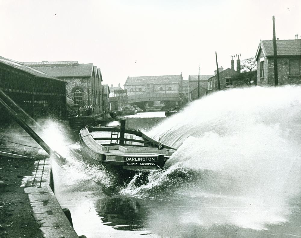 Canal Barge Launch