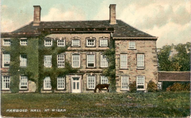 Parbold Hall. 1913.