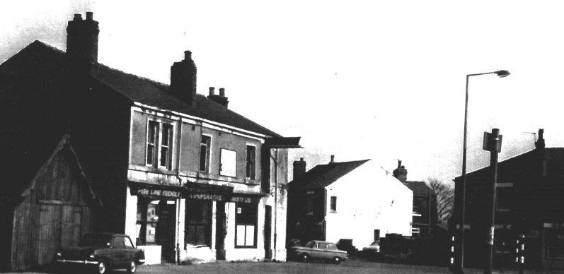 Co-op at Bryn Cross, c1974 - now demolished.