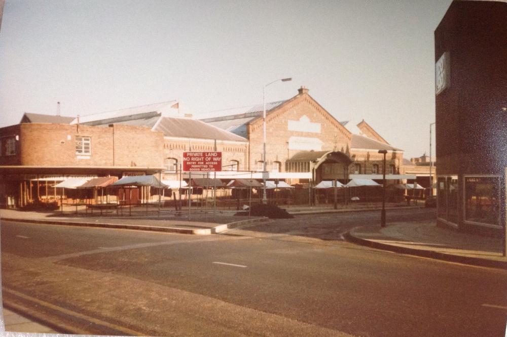 Old market hall.