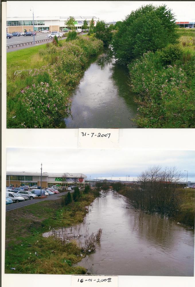 Ref to #29814 of the River Douglas. Comparison was taken 2007 & 2008. 