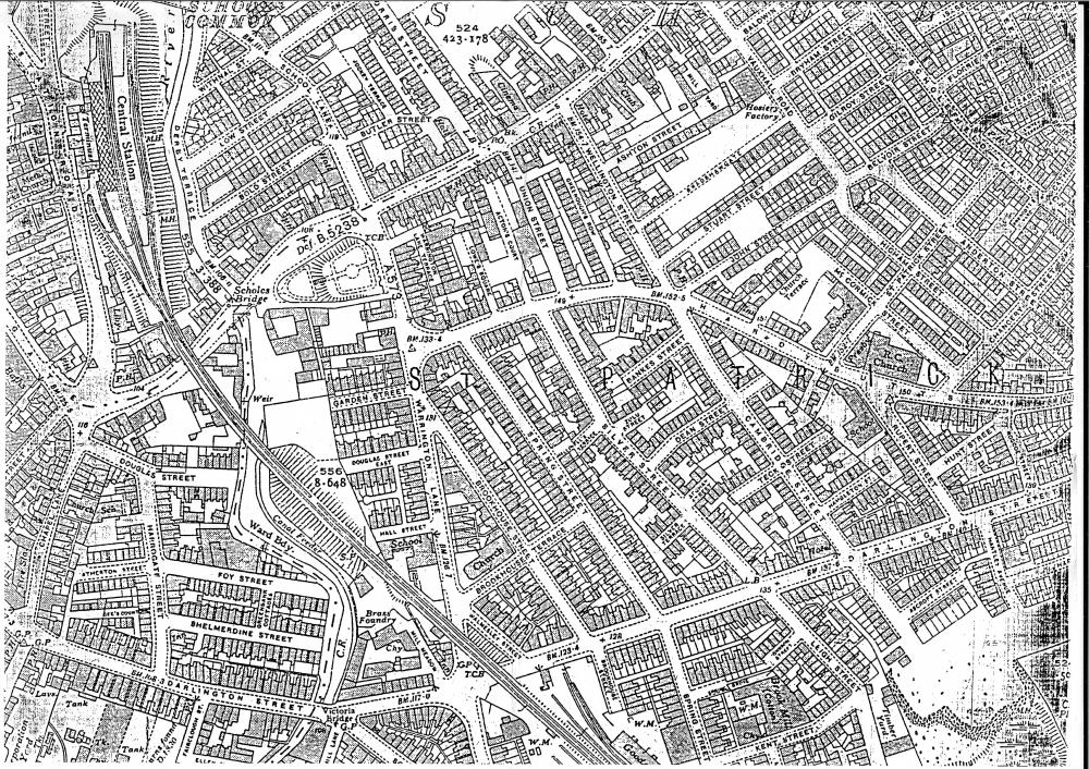 Part 3 Scholes Street Map circa 1942