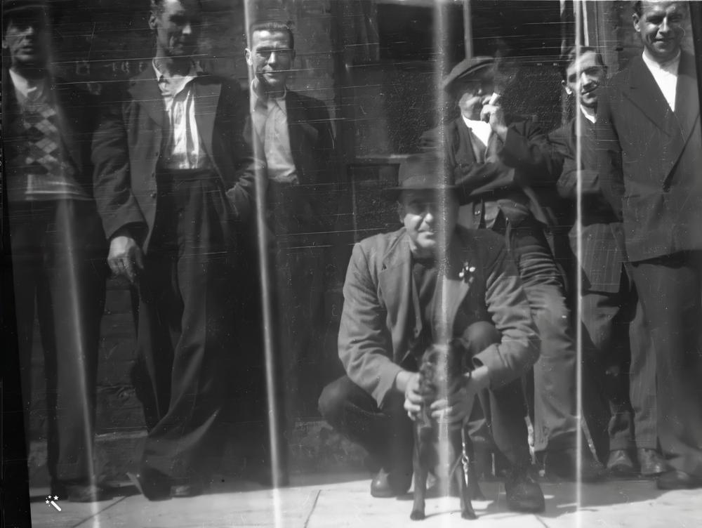 Crispin Arms customers, Birkett Bank 1951.