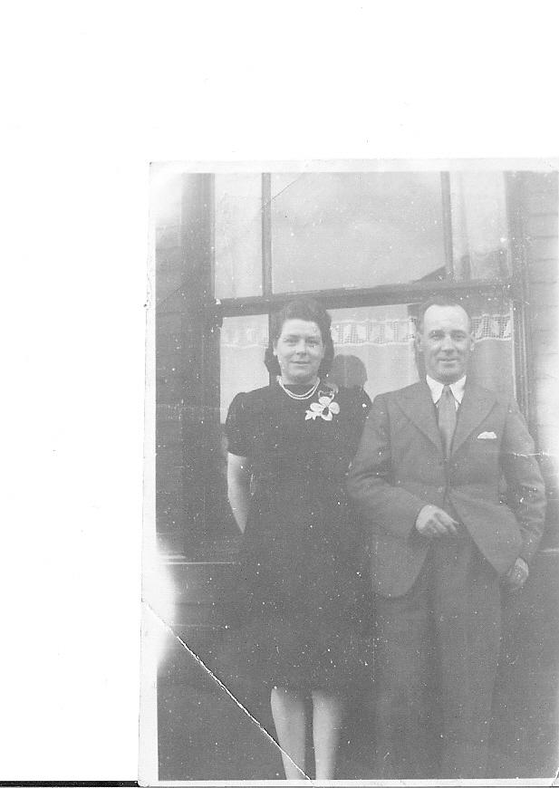 Grandma and Grandad, Florence and Jack Critchley in the 1930s