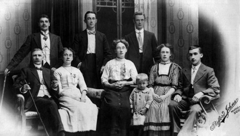 Carey family taken approx 1920.